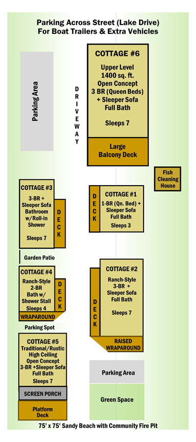 willowbreeze cottage map
